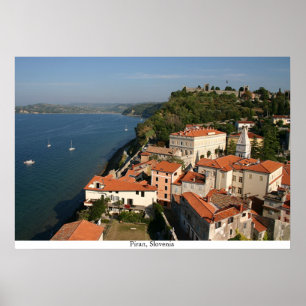 Coastal Town Poster