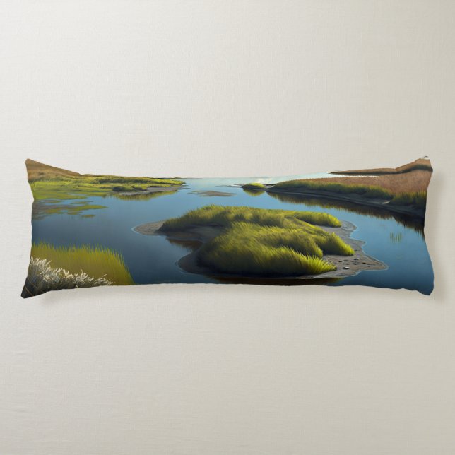 Coastal Tranquility Body Cushion (Front)
