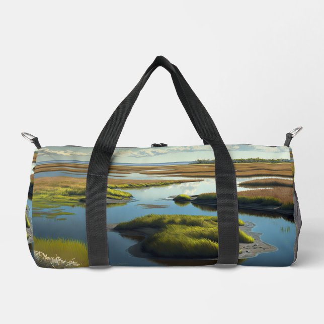 Coastal Tranquility Duffle Bag (Front)