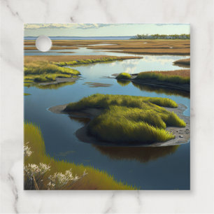 Coastal Tranquility Favour Tags