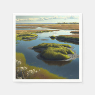 Coastal Tranquility Napkin