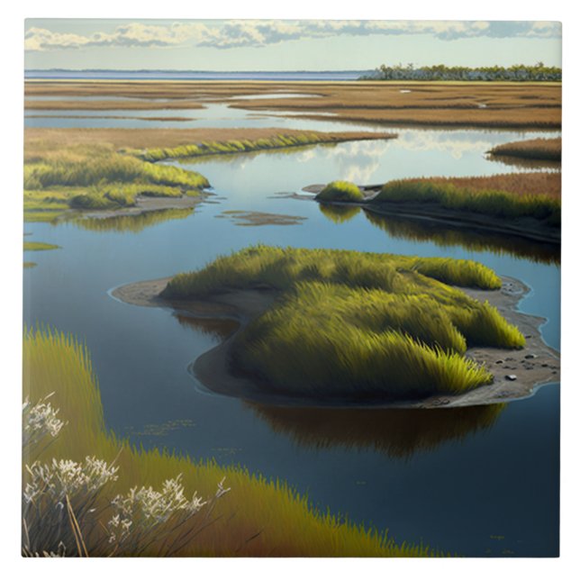 Coastal Tranquility Tile (Front)