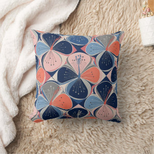 Coastal Tropical Hibiscus Pattern (7) Cushion