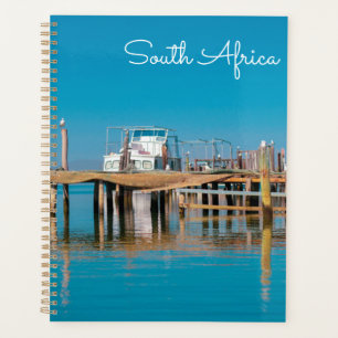 Coastal Velddrif South Africa Landscape Boat Birds Planner
