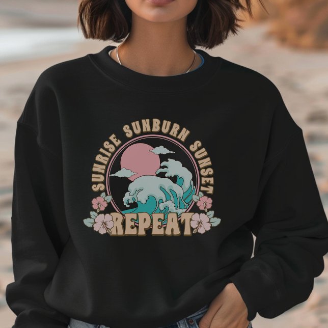 Coastal Vibes Casual  Sweatshirt (Creator Uploaded)