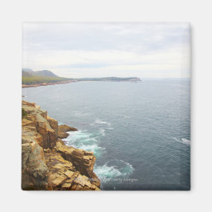 Coastal View of Acadia National Park Magnet