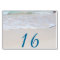 Coastal Vows Table Number Cards