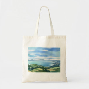 Coastal Watercolor Bag