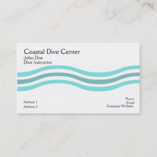 Coastal Waves Business Card