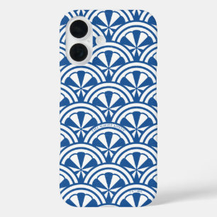 Coastal Waves Pattern - The White Lotus iPhone 16 Case