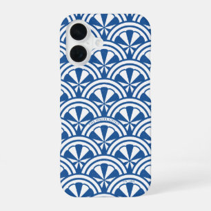 Coastal Waves Pattern - The White Lotus iPhone 16 Case