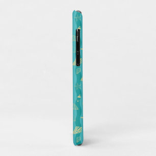 Coastal Waves & Seashell Pattern Case-Mate iPhone Case