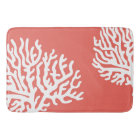 Coastal White Sea Coral & Coral Pink