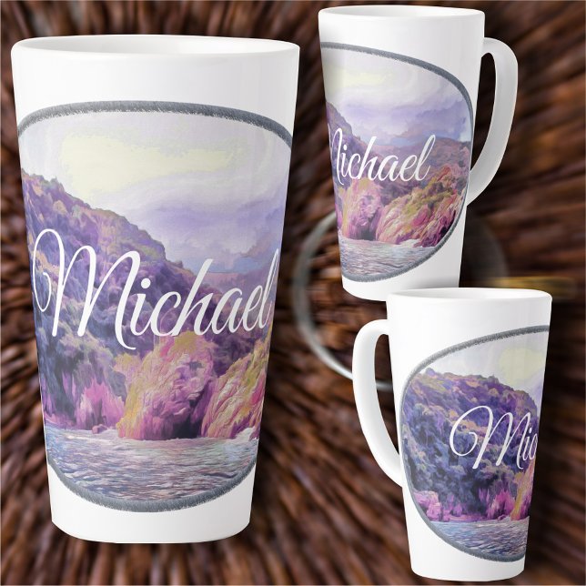 Coastal Yelapa to Puerto 1620 Latte Mug (Creator Uploaded)