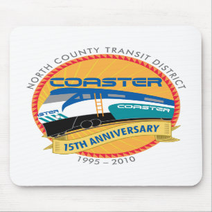 Coaster 15th Anniversary Mousepad