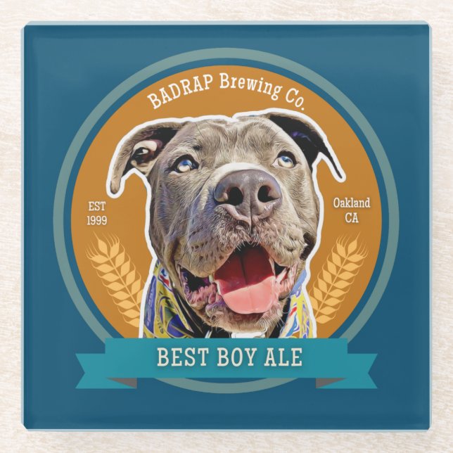 Coaster / Best Boy Beer Label Design (Front)