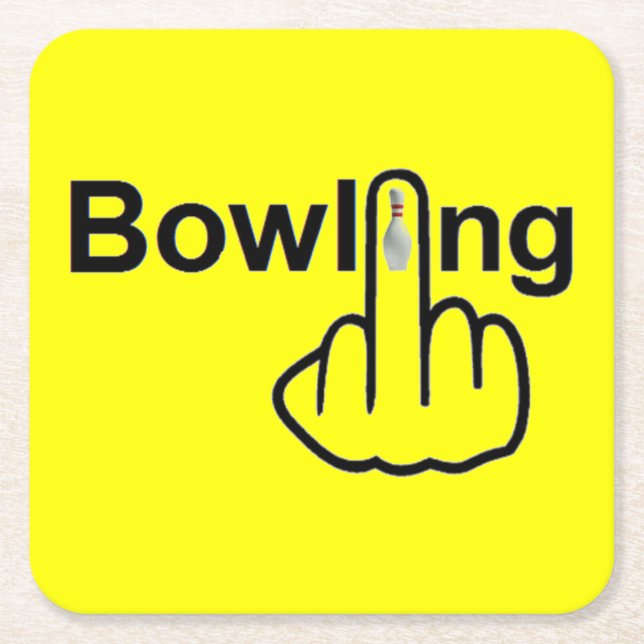 Coaster Bowling  Flip (Front)