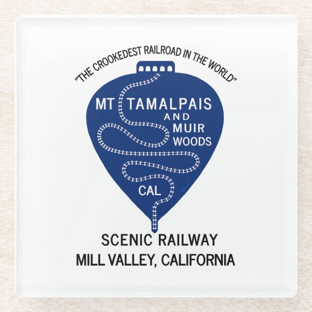 Coaster Crookedest Railroad Mt Tamalpais (Front)