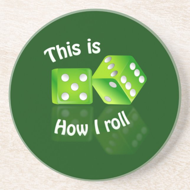 Coaster Dices (Front)