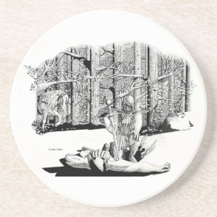 Coaster - Fallen Comrade (black)