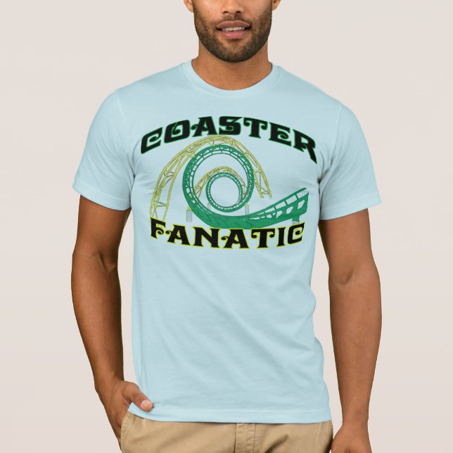 Coaster Fanatic T-Shirt (Front)