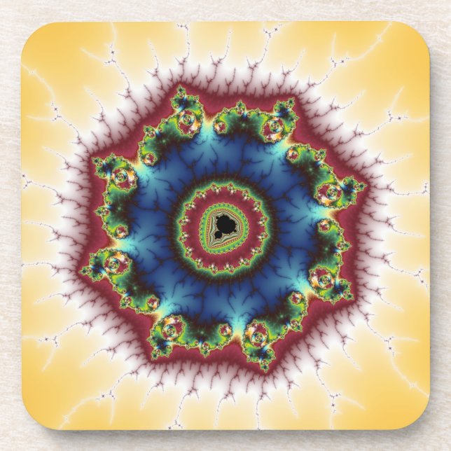 Coaster - Fractal Art (Front)