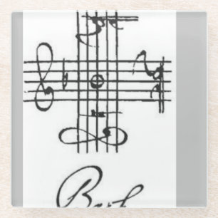 Coaster (glass) Bach's Riddle