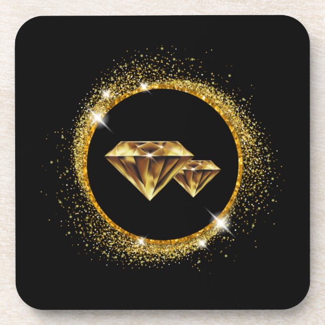 Coaster Gold Diamonds (Front)
