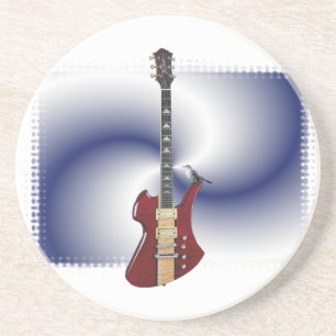 coaster - guitar