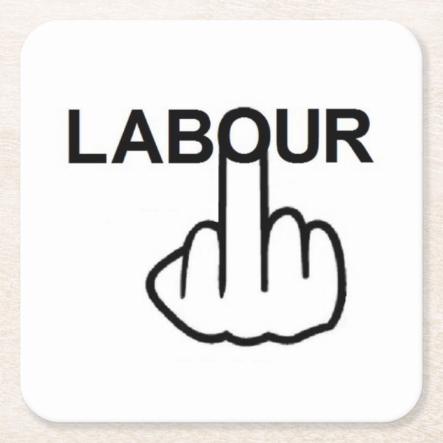 Coaster Labour Flip (Front)