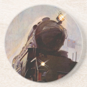 Coaster Misty Evening Train Iron Horse w/Lights on