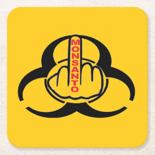 Coaster Monsanto Bio Hazard Flip