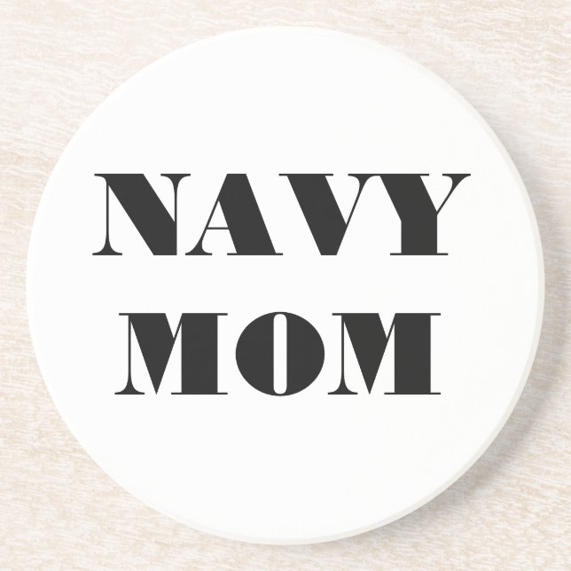 Coaster Navy Mum (Front)
