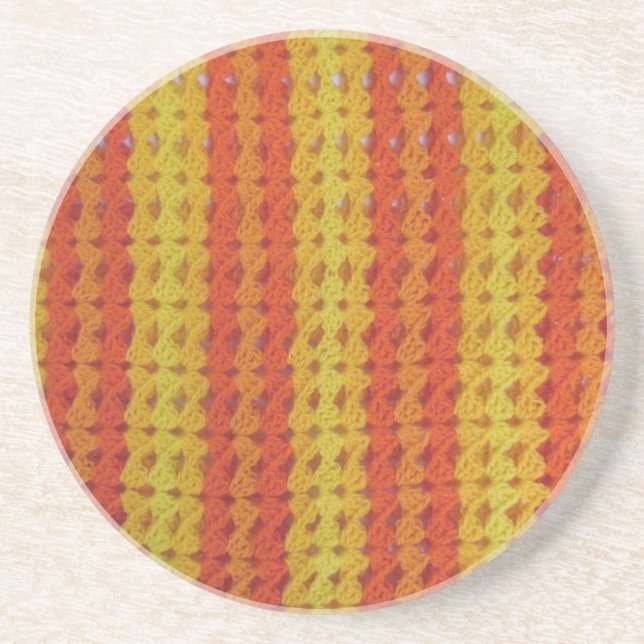 Coaster - Orange afghan (Front)