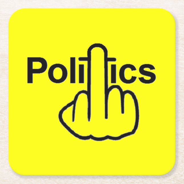 Coaster Politics Flip (Front)