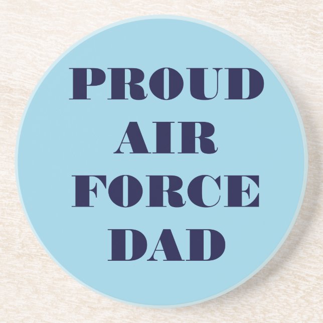 Coaster Proud Air Force Dad (Front)