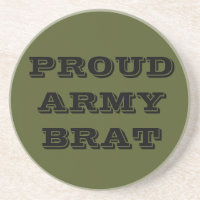 Coaster Proud Army Brat