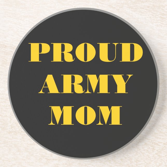 Coaster Proud Army Mum (Front)