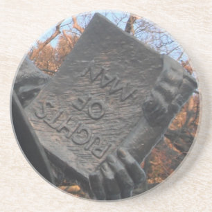 Coaster Rights Of Man Held By Thomas Paine