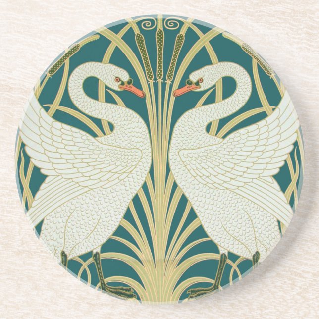 coaster Sand stone Coaster Art Nouveau (Front)