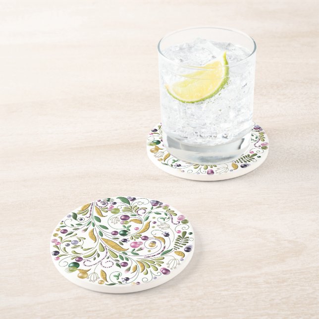 Coaster - Sandstone - Tuscan Circle (Side)