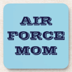 Coaster Set Air Force Mum