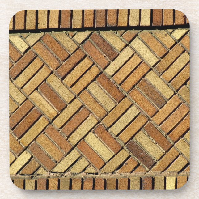 Coaster set - Brick Pattern (Front)