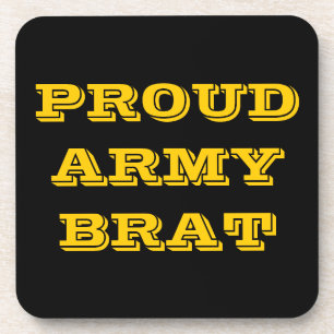 Coaster Set Proud Army Brat