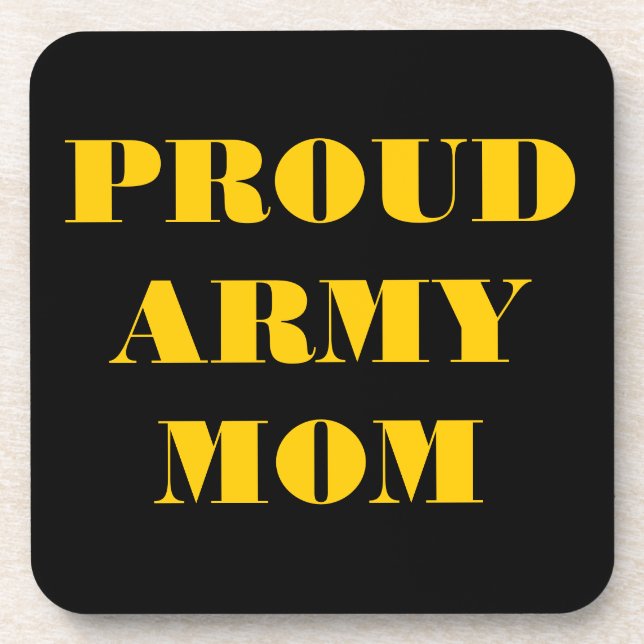Coaster Set Proud Army Mum (Front)