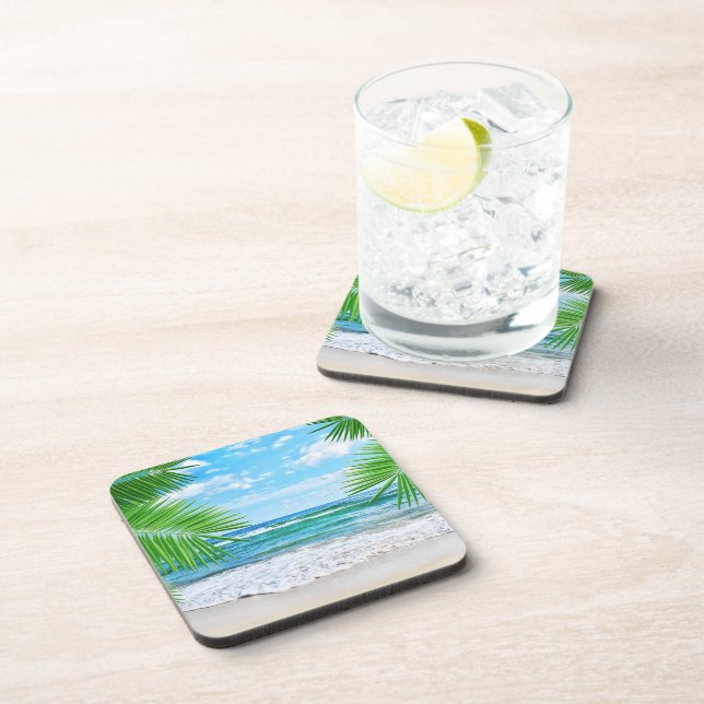 Coaster Set-Tropical Ocean Scene (Right Side)
