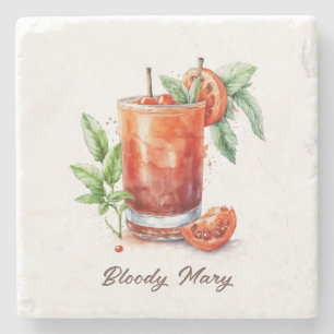 Coaster, Stone - Bloody Mary Coaster
