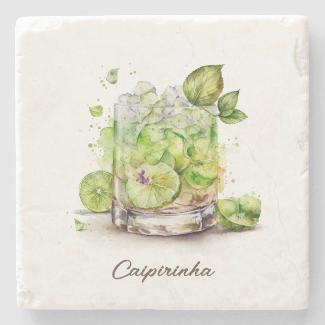 Coaster, Stone - Caipirinha  Coaster (Front)