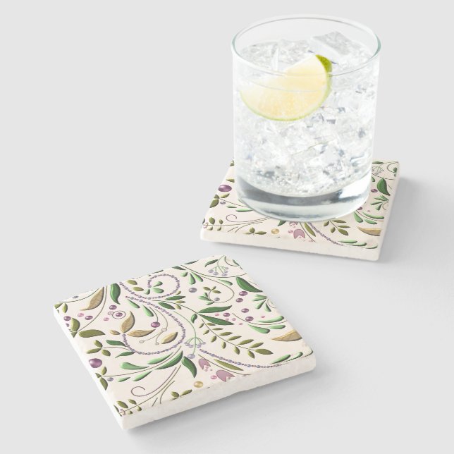 Coaster - Stone - Tuscan Flavour (Side)