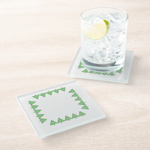 Coaster - Triangle Christmas Trees